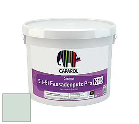 Краска Caparol Capatect Fassadenputz Sil-Si Pro / Капарол Капатек штукатурка структурная камешковая 25 кг. цвет Malachit 60 