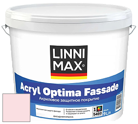 Краска LINNIMAX ACRYL OPTIMA FASSADE / ЛИННИМАКС АКРИЛ ОПТИМА ФАСАД (ALPINA) акриловая краска цвет Flamenco 120 