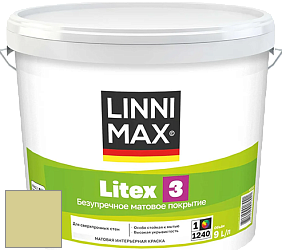 Краска LINNIMAX LITEX 3 / ЛИННИМАКС ЛИТЕКС 3 (ALPINA PREMIUM WAND) латексная краска цвет Tundra 120 