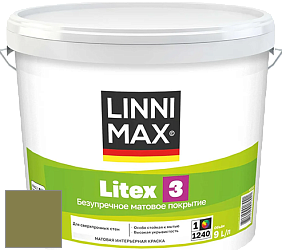 Краска LINNIMAX LITEX 3 / ЛИННИМАКС ЛИТЕКС 3 (ALPINA PREMIUM WAND) латексная краска цвет Tundra 100 