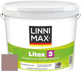 Краска LINNIMAX LITEX 3 / ЛИННИМАКС ЛИТЕКС 3 (ALPINA PREMIUM WAND) латексная краска цвет Bordeaux 5 